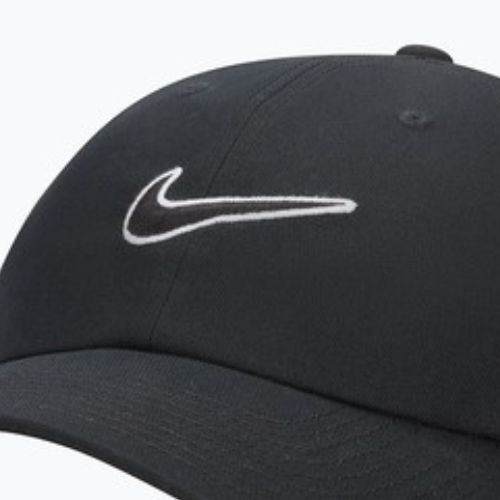 Шапка с козирка Nike Club Unstructured Swoosh black/black