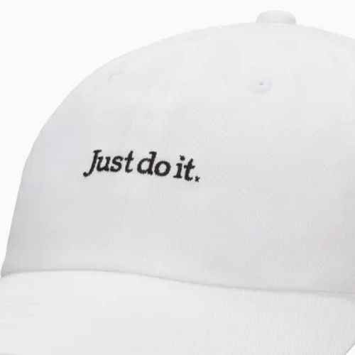 Шапка с козирка Nike Club Unstructured JDI white/black