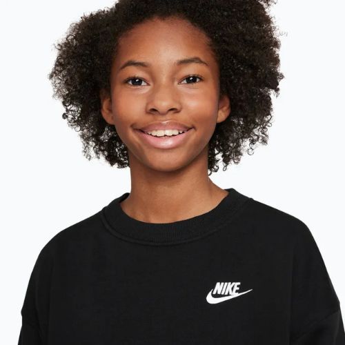 Детски суитшърт Nike Sportswear Club Fleece university black/white