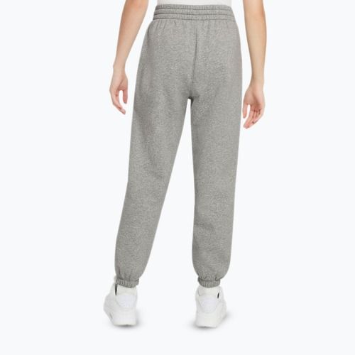 Детски панталони Nike Sportswear Club Fleece dark grey heather/base grey/white