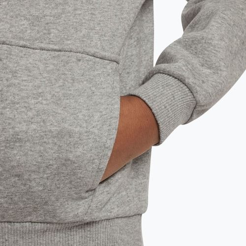 Детски суитшърт Nike Club Fleece Hoodie dark grey heather/white