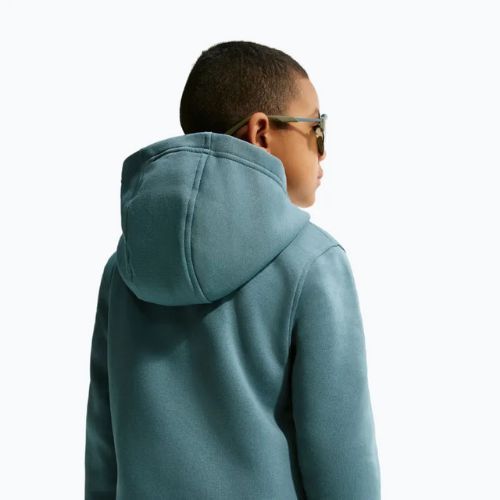 Детски суитшърт Nike Club Fleece Hoodie mineral slate/white