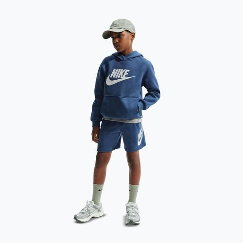 Детски суитшърт Nike Club Fleece Hoodie mystic navy/white