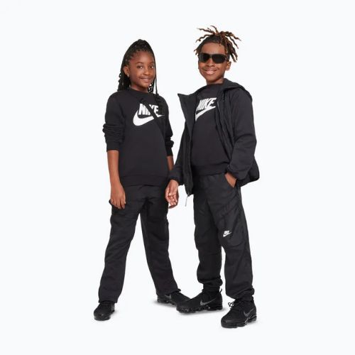 Детски суитшърт Nike Sportswear Club Fleece comet black/white