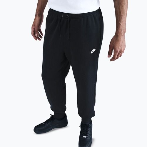 Мъжки панталони Nike Club Jogger black/black/white