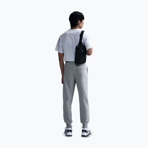 Мъжки панталони Nike Club Jogger dark grey heather/light smoke grey/white