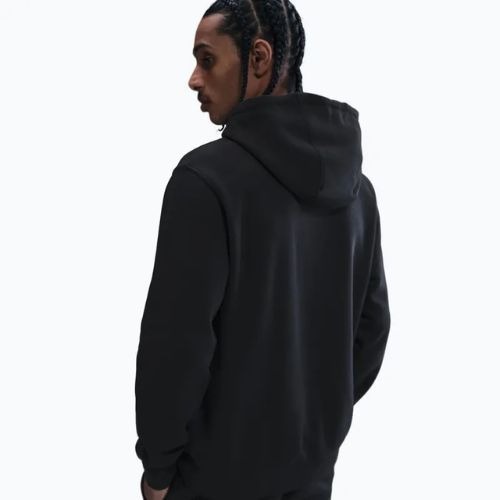 Мъжки суитшърт Nike Club Pullover Hoodie black/black/white