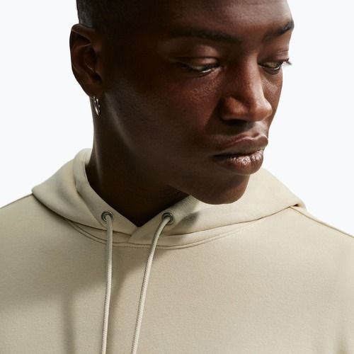 Мъжки суитшърт Nike Club French Terry Pullover Hoodie light khaki/light khaki/white