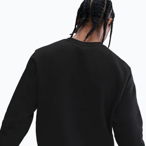 Мъжки суитшърт Nike Sportswear Club Graphic Fleece Crew black/white