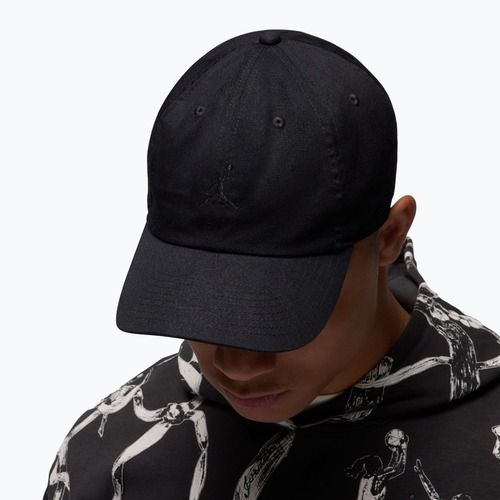 Шапка с козирка Nike Jordan Club Unstructured Curved-Bill black/black
