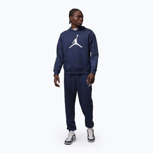 Мъжки суитшърт Nike Jordan Pullover Hoodie midnight navy/white