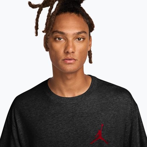 Мъжка тениска  Jordan black/gym red