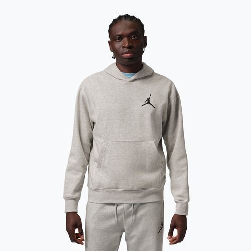Мъжки суитшърт Nike Jordan Pullover Hoodie grey heather/black