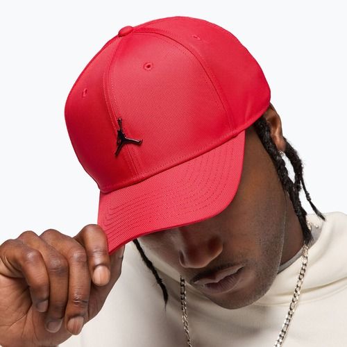 Шапка с козирка  Jordan Rise Structured Metal Jumpman gym red/r511