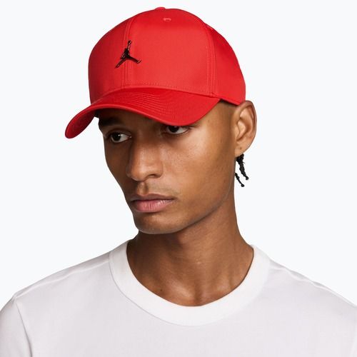 Шапка с козирка  Jordan Rise Structured Metal Jumpman chile red/r511