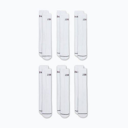 Чорапи  Jordan Everyday Crew 6 pairs white/gym red/black