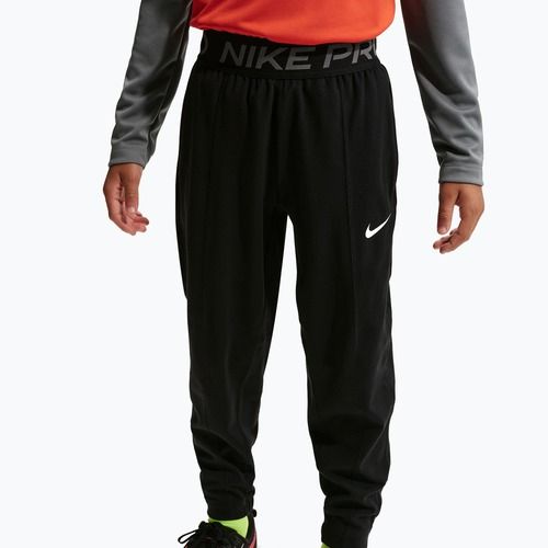 Детски панталони Nike Pro Dri-Fit black/smoke grey/white