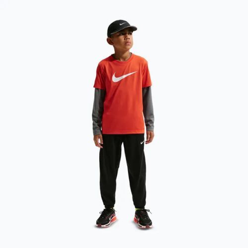 Детски панталони Nike Pro Dri-Fit black/smoke grey/white