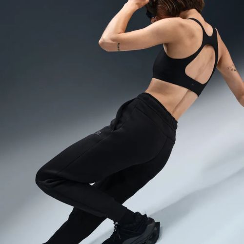 Дамски панталони Nike Sportswear Tech Fleece Mid-Rise black/black