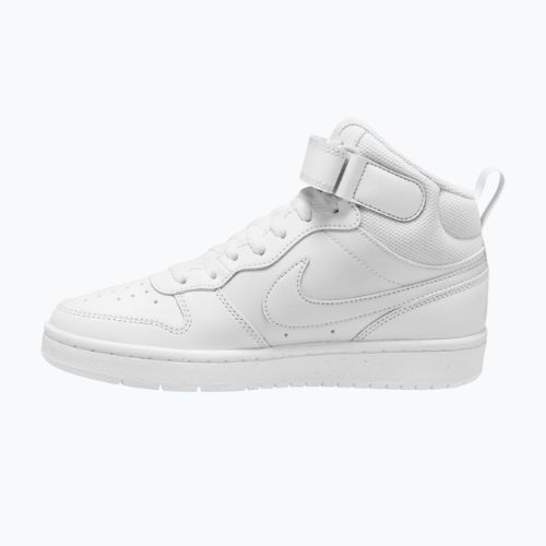 Детски обувки Nike Court Borough Mid 2 white/white/white