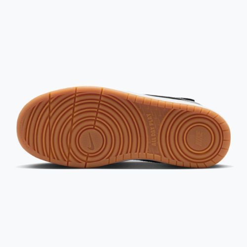 Обувки Nike Court Borough Mid 2 black/white/gum med brown/light smoke grey