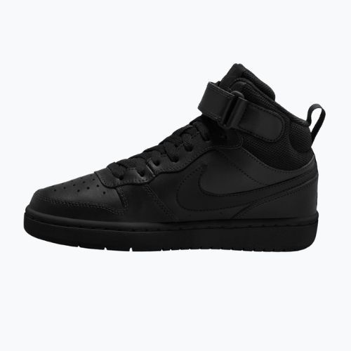 Детски обувки Nike Court Borough Mid 2 black/black/black