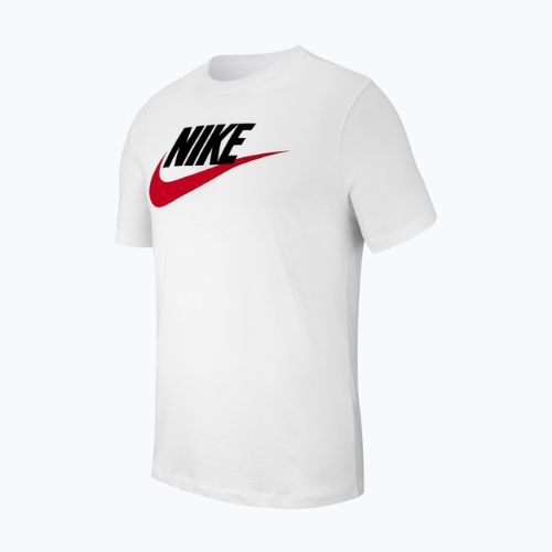 Мъжка тениска Nike Sportswear White/Black/University Red