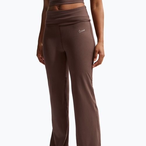 Дамски панталони Nike Flared light chocolate