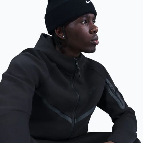 Мъжки суитшърт Nike Tech Windrunner Full Zip cavе black/black