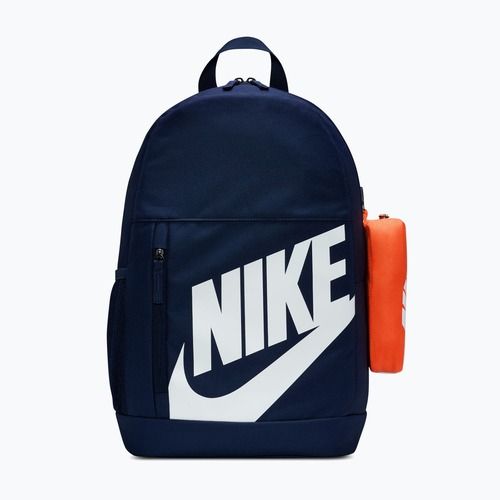 Детска градска раница Nike Elemental Shoebox 20 l midnight navy/orange/white