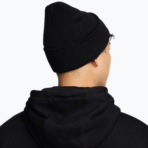 Зимна шапка Nike Peak Swoosh Beanie black/white