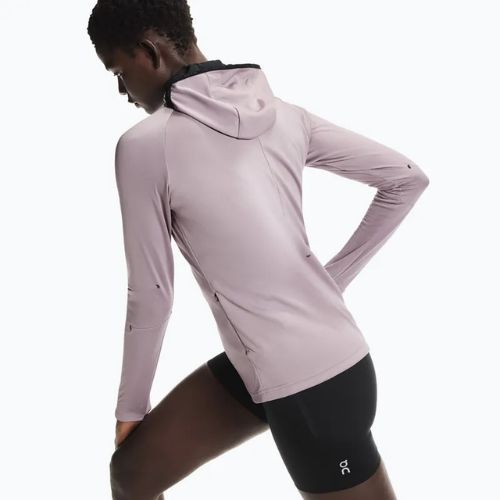 Дамски суитшърт за бягане On Climate Zip Hoodie heron