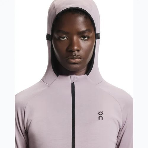 Дамски суитшърт за бягане On Climate Zip Hoodie heron