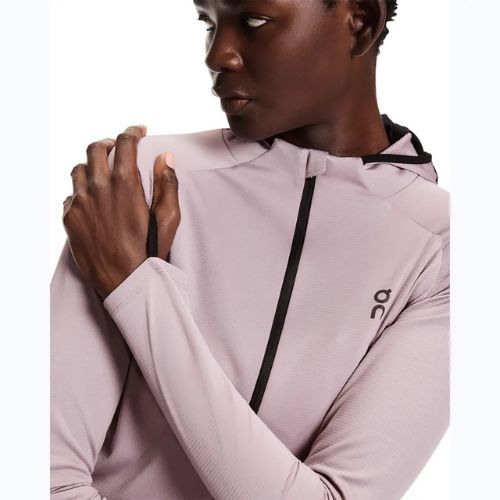 Дамски суитшърт за бягане On Climate Zip Hoodie heron
