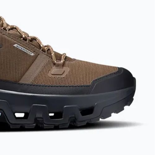 Мъжки туристически обувки On Cloudrock Mid Waterproof earth/black