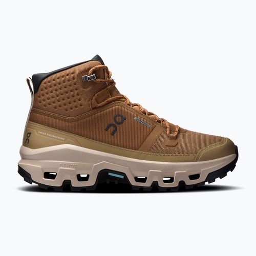 Дамски обувки On Cloudrock Mid Waterproof sphinx/sand