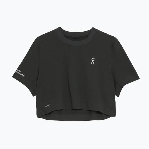 Дамска тениска за тренировка On Train-T Crop black