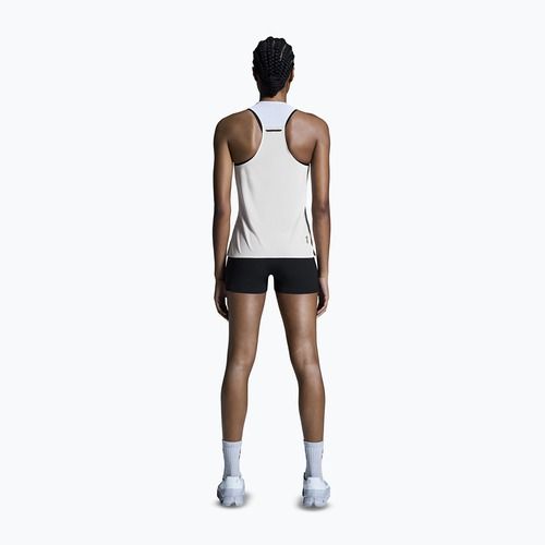 Дамска тениска за бягане On Performance Tank white/silver