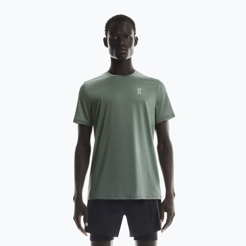 Мъжка тениска за бягане On Running Core-T olive
