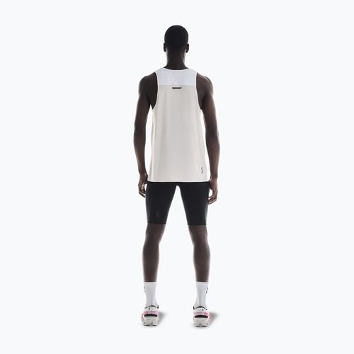 Мъжка тениска за бягане On Performance Tank white/silver