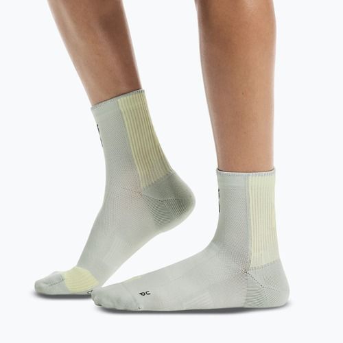 Чорапи On Performance Run Mid tin/lemonade