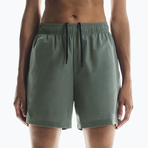 Дамски шорти за бягане On 5“ Core Olive