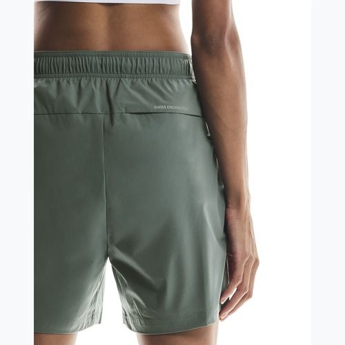 Дамски шорти за бягане On 5“ Core Olive