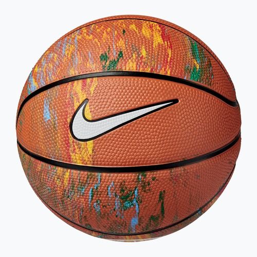 Детска баскетболна топка Nike Skills Next Nature multi/amber/black/white