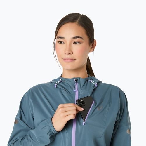 Дамско яке за бягане ASICS Fujitrail elite waterproof ironclad