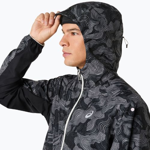 Дамско яке за бягане ASICS Fujitrail Packable performance black