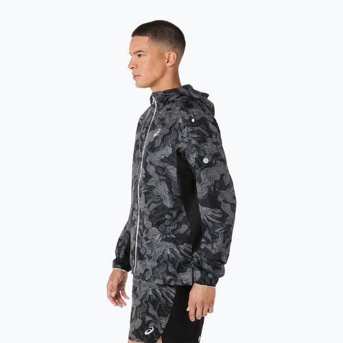 Дамско яке за бягане ASICS Fujitrail Packable performance black