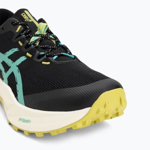 Мъжки обувки за бягане ASICS Fuji Lite 6 black/aurora green