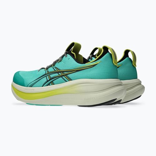 Мъжки обувки за бягане ASICS Gel-Nimbus 28 TR aurora green/black