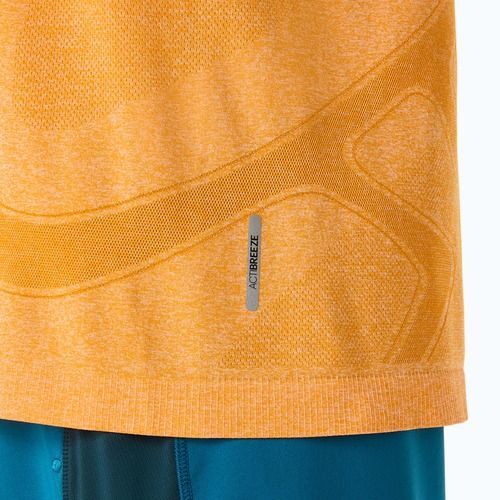 Мъжка блуза с дълъг ръкав за бягане ASICS Road Seamless LS yamabuki